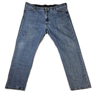 Wrangler Mens Comfort Flex Jeans Size 40x30 (42X29) Straight Leg Pre-Owned 0026